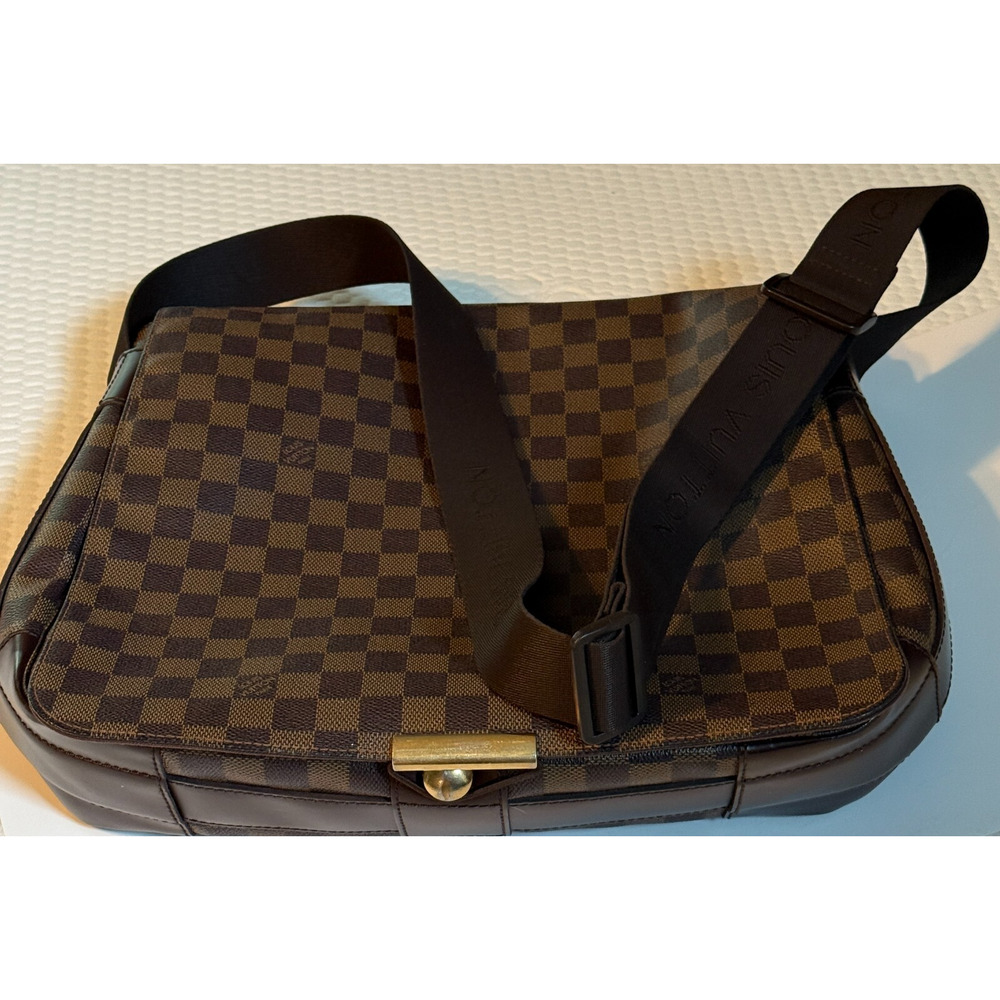 Louis Vuitton Damier Ebene Bastille Messenger Bag Crossbody Authentic DE Canvas